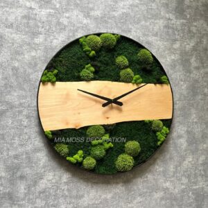 MECHOVÉ HODINY ø 60cm - OLŠE   MIX MECHŮ