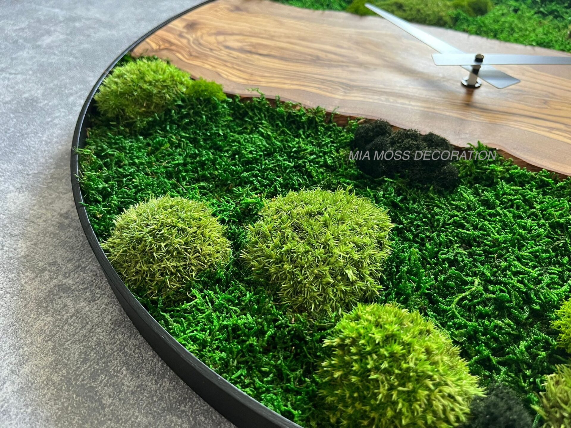 MECHOVÉ HODINY Ø 60CM  OLIVA - Image 4