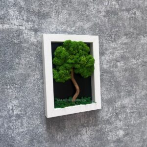 ORIGINÁLNÍ MECHOVÝ OBRAZ 20,5x15,5cm
