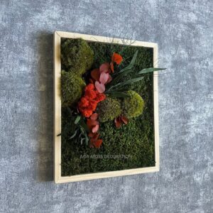 ORIGINÁLNÍ MECHOVÝ OBRAZ 30x25cm